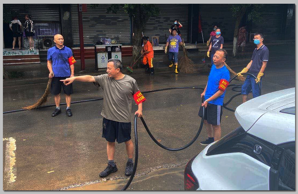 川主寺巷清洗街道